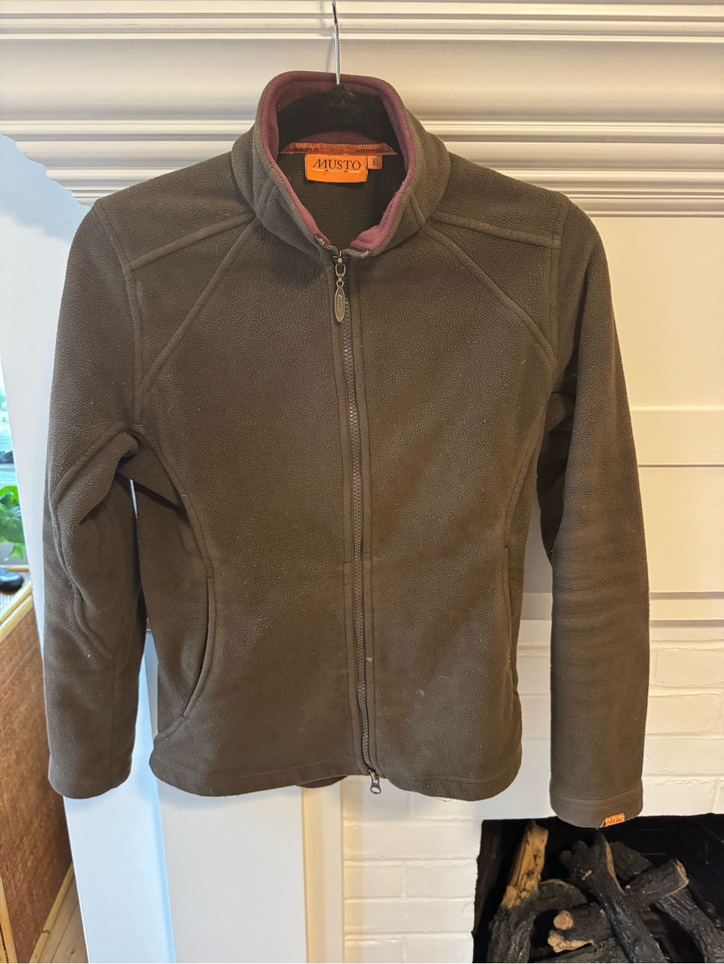 Musto Women's Brown Fleece Utility Jacket